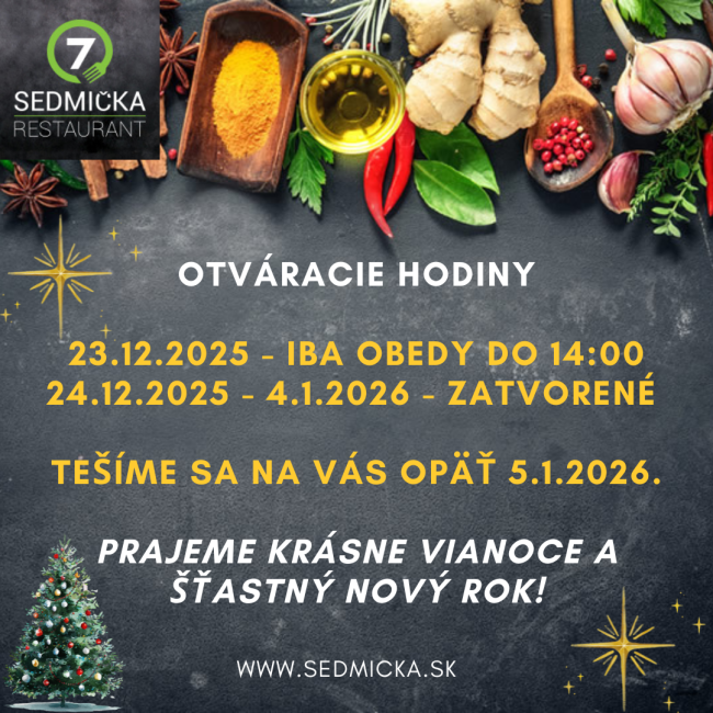 Otváracie hodiny sviatky 2025